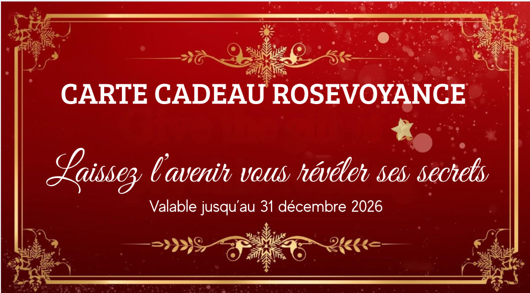 Carte Cadeau Noël virtuelle - séance voyance 25-42-80€