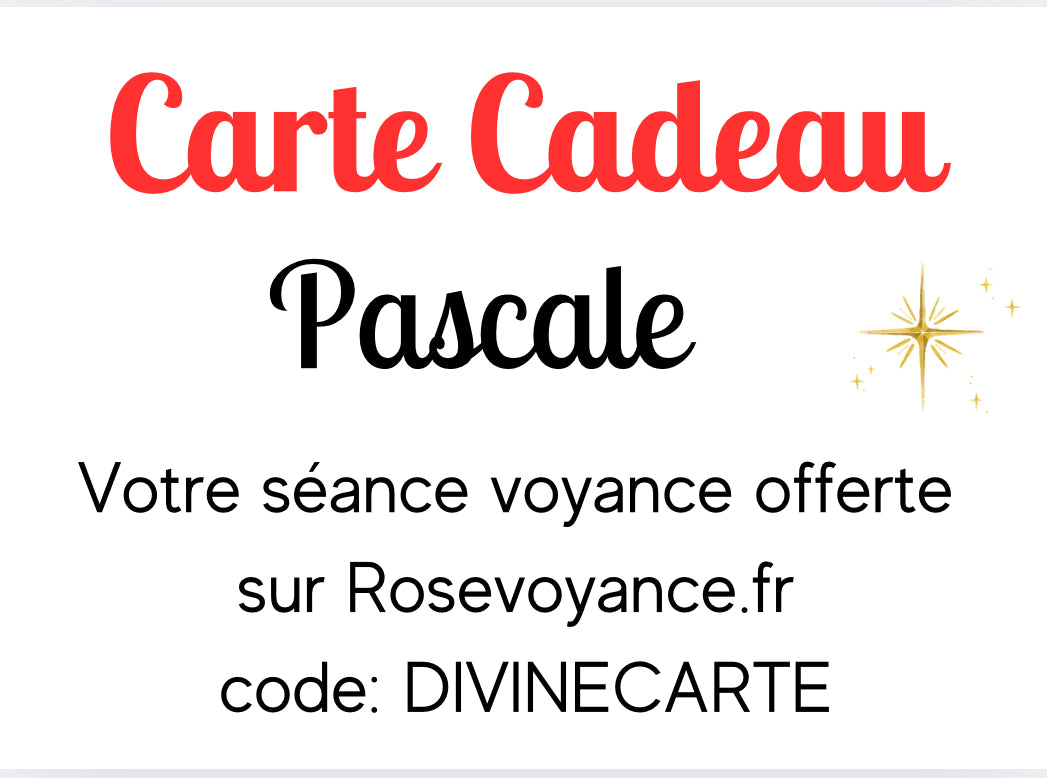 Carte cadeau de Noël